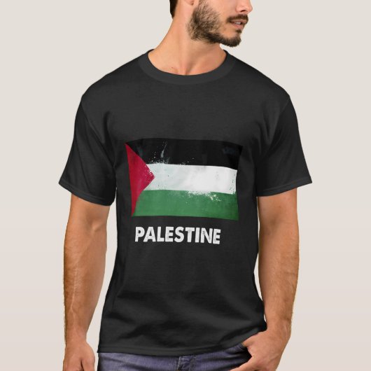 Palestijnse vlag t-shirt (Voorkant)