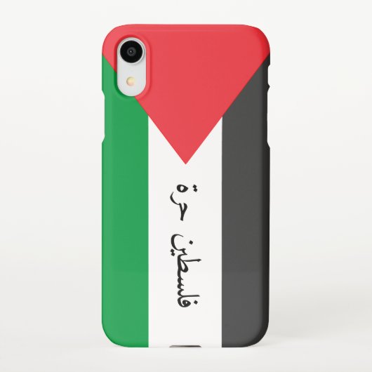 Palestijnse vlag Vrij Palestina op maat iPhone Hoesje (Achterkant)