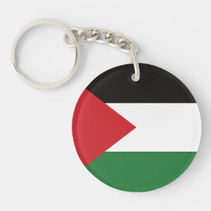Palestijnse vlag Vrij Palestina op maat Sleutelhanger