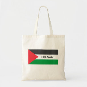 Palestijnse vlag Vrij Palestina op maat Tote Bag