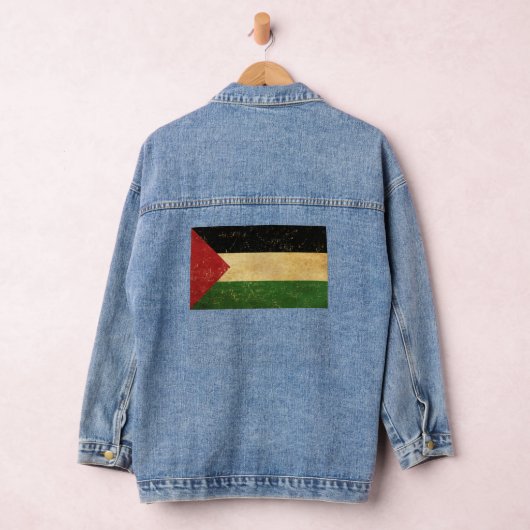 Palestijnse vlag vrouwen denim jacket (Hangar)
