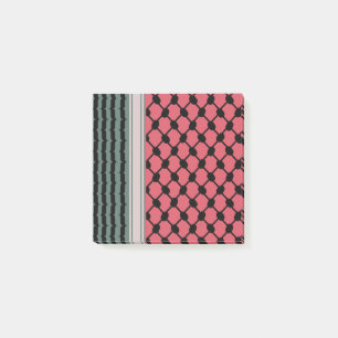 Palestijnse watermeloen Hatta Keffiyeh Kufiya Folk Post-it® Notes