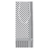 Palestijnse Zwart & Wit Keffiyeh Wijn Cadeautas (Achterkant)