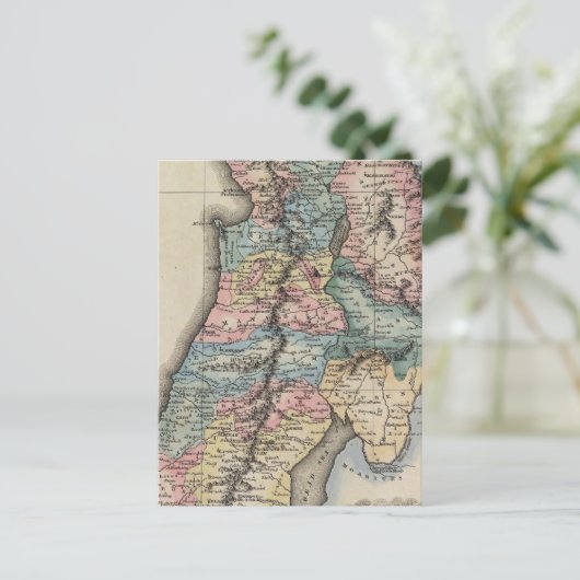 Palestina 2 briefkaart (Staand voorkant)