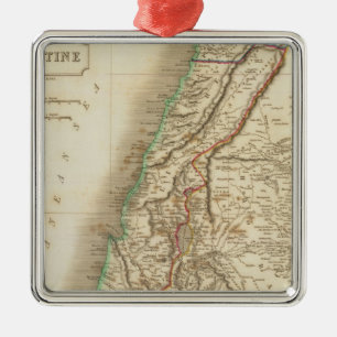 Palestina 2 metalen ornament