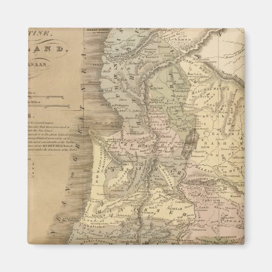 Palestina 6 magneet (Voorkant)