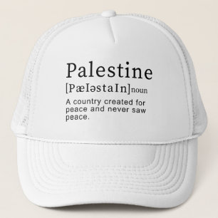 Palestina Betekenis ontwerp Palestina Definitie te Trucker Pet