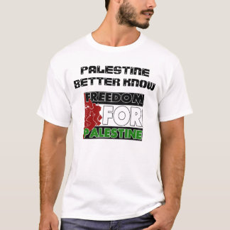 Palestina beter weten t-shirt