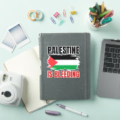 PALESTINA BLOEDT STICKER (iPad Cover)