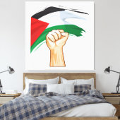Palestina Canvas Afdruk (Insitu (Slaapkamer))