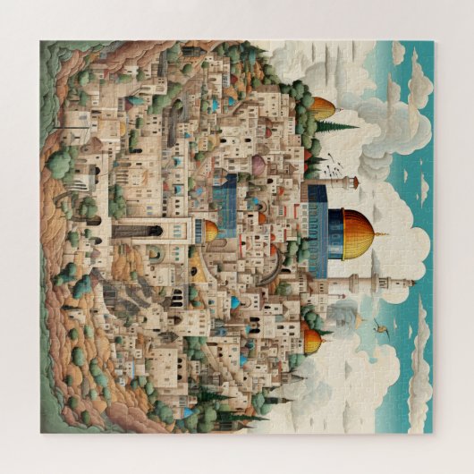Palestina City Scale Legpuzzel (Horizontaal)