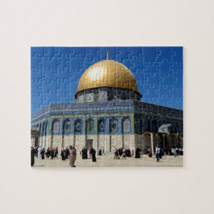 Palestina: Dome van de Rock in Jerusalem Puzzle Legpuzzel