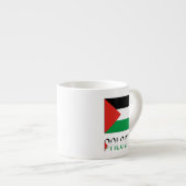 Palestina en Palestijnse vlag Espresso Kop (Voorkant rechts)