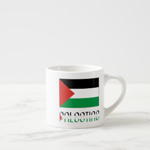 Palestina en Palestijnse vlag Espresso Kop