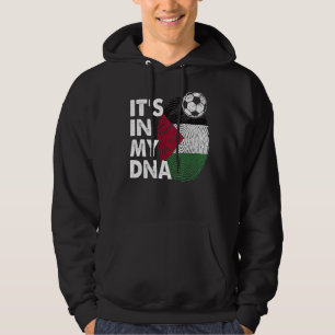 Palestina in mijn dna Palestine Flag Team Palestin Hoodie