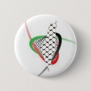 Palestina in ons hart ronde button 5,7 cm