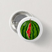 Palestina Kaart Watermeloen Arabische Kalligrafie Ronde Button 3,2 Cm (Voorkant /achterkant)
