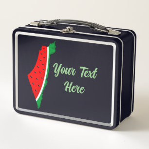 Palestina Kaart Watermeloen Symbool van de vrijhei