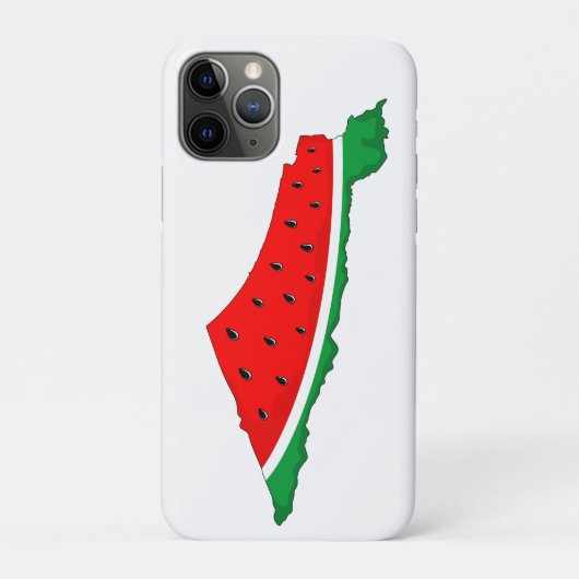 Palestina Kaart Watermeloen Symbool van de vrijhei Case-Mate iPhone Case (Achterkant)