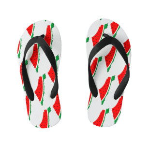 Palestina Kaart Watermeloen Symbool van de vrijhei Kinder Teenslippers