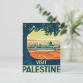  Palestina Midden-Oosten Briefkaart (Staand voorkant)