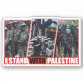 Palestina Palestina Sticker (Voorkant)