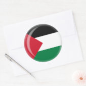 Palestina Ronde Sticker (Envelop)