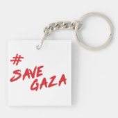 Palestina Sleutelhanger (Achterkant)