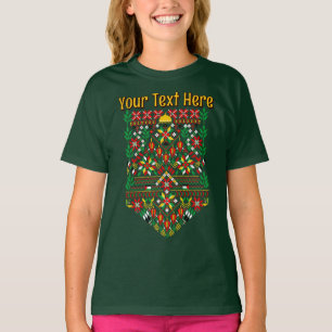 Palestina Tatreez Traditioneel Borduurwerk T-shirt