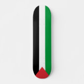 Palestina vlag patriottisch modern skateboard (Voorkant)