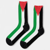 Palestina vlag patriottisch modern sokken (Links)