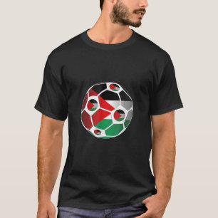 Palestina Vlag Voetbal Mannen Vrouwen Team Fan Shi T-shirt