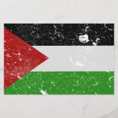 Palestina Vlag Vrij Palestina Flyer (Achterkant)