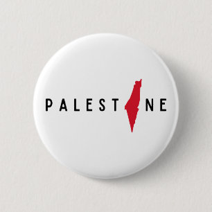 Palestina Vrij Palestina Vrij Gaza Ronde Button 5,7 Cm