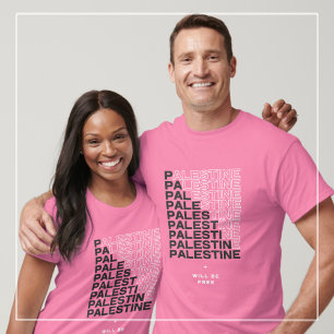 PALESTINA ZAL VRIJ ZIJN   Unisex Activisten T-Shir T-shirt