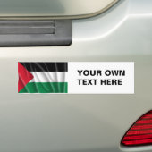PALESTINE BUMPERSTICKER (Op auto)