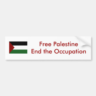 Palestine Bumpersticker