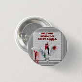Palestine Button - Gazabewustzijn Pin Button (Voorkant /achterkant)