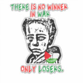 Palestine Car Sticker, Vlag van Palestine Decal, A Sticker (Voorkant)