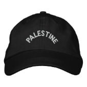 PALESTINE : Casquette réglable (Devant)
