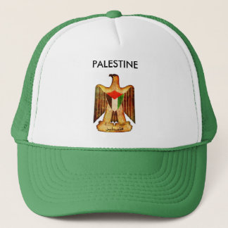 Palestine Eagle Gepersonaliseerd Trucker Hat Man P Pet