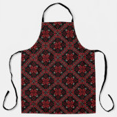 Palestine Embroidery Tatreez Pattern12 crm-red Schort (Voorkant)