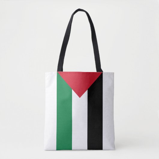 Palestine Flag Canvas tas (Voorkant)