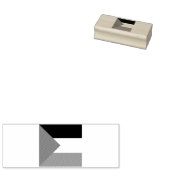 Palestine Flag Emblem Rubberstempel (Gestempeld)