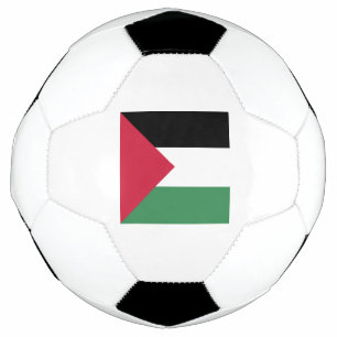 Palestine Flag Emblem Voetbal