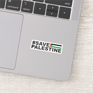 Palestine Flag Palestine Kaart Sticker