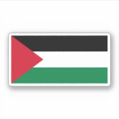Palestine Flag Sticker (Voorkant)