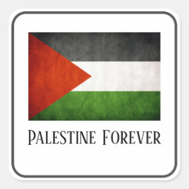 Palestine Forever Vlag Sticker
