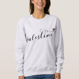 Palestine Heart Flag, Palestijnse staat Trui