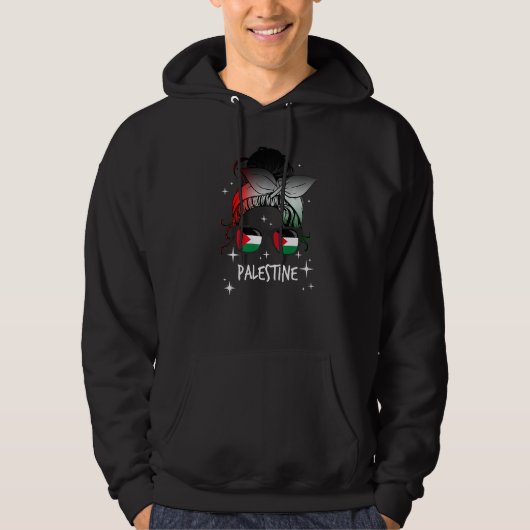 Palestine   hoodie (Voorkant)
